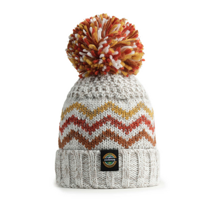 Swimzi Autumn Zig Zag Super Bobble Hat