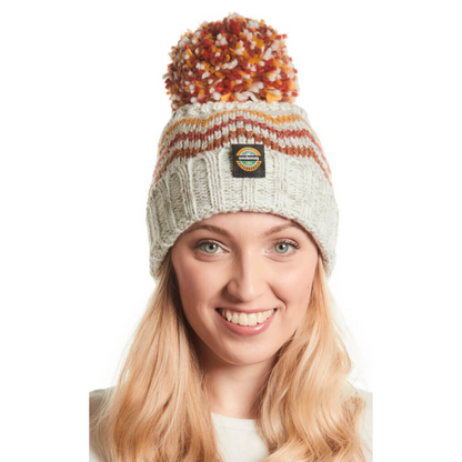 Swimzi Autumn Zig Zag Super Bobble Hat