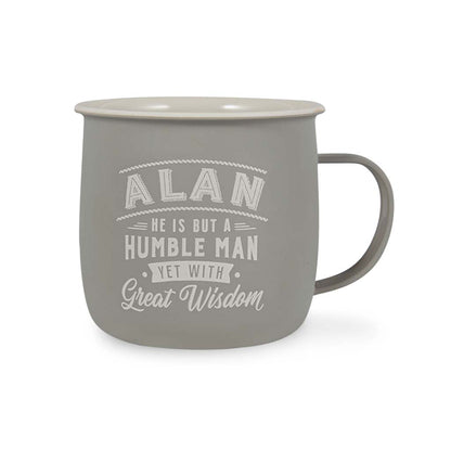 Melamine Personalised Men's Names Outdoor Mugs