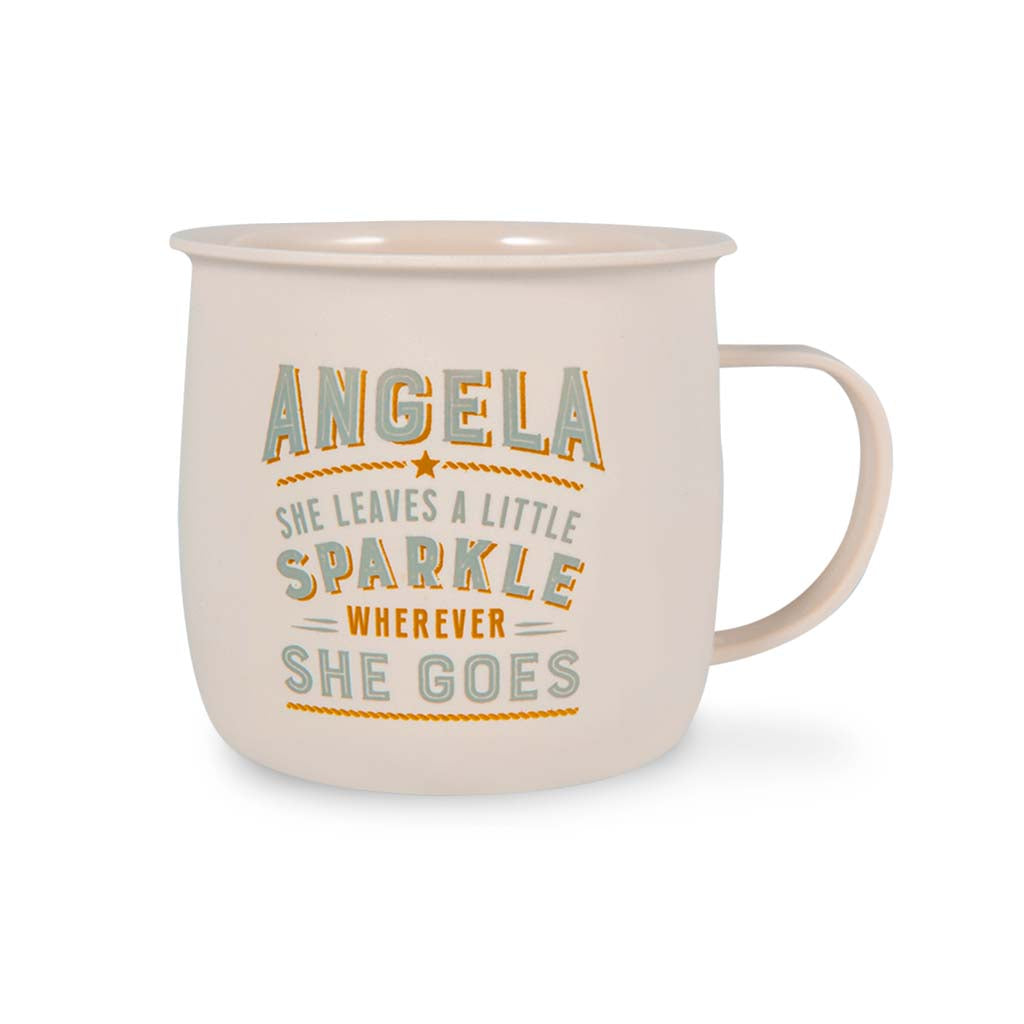 Melamine Personalised Women's Names Outdoor Mugs