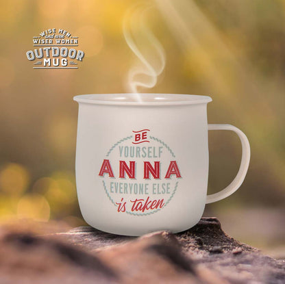 Melamine Personalised Women's Names Outdoor Mugs