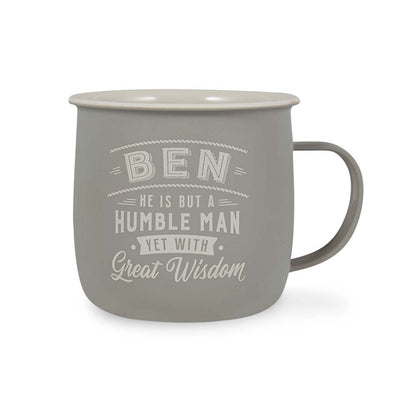 Melamine Personalised Men's Names Outdoor Mugs