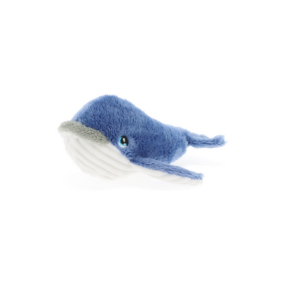 Keeleco 12cm Blue Whale Soft Toy