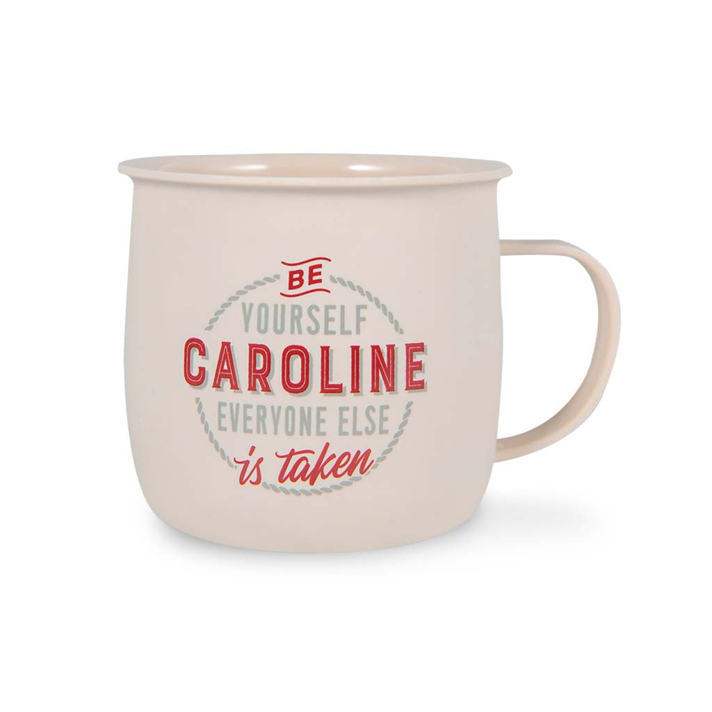 Melamine Personalised Women's Names Outdoor Mugs