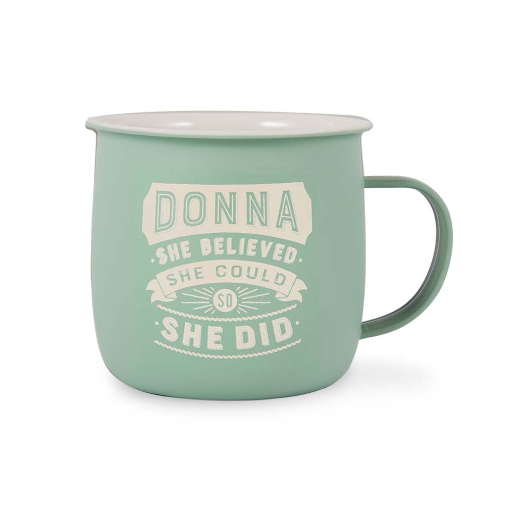 Melamine Personalised Women's Names Outdoor Mugs