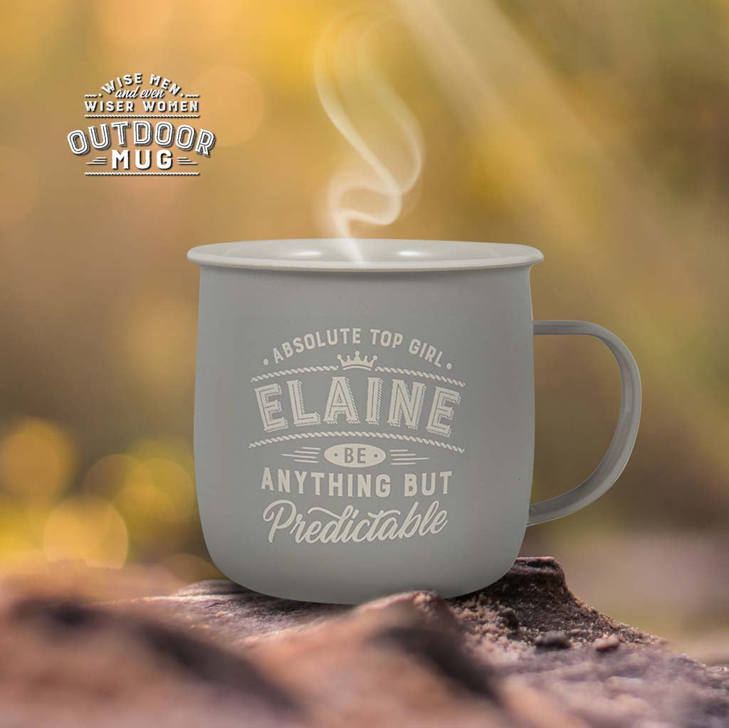 Melamine Personalised Women's Names Outdoor Mugs