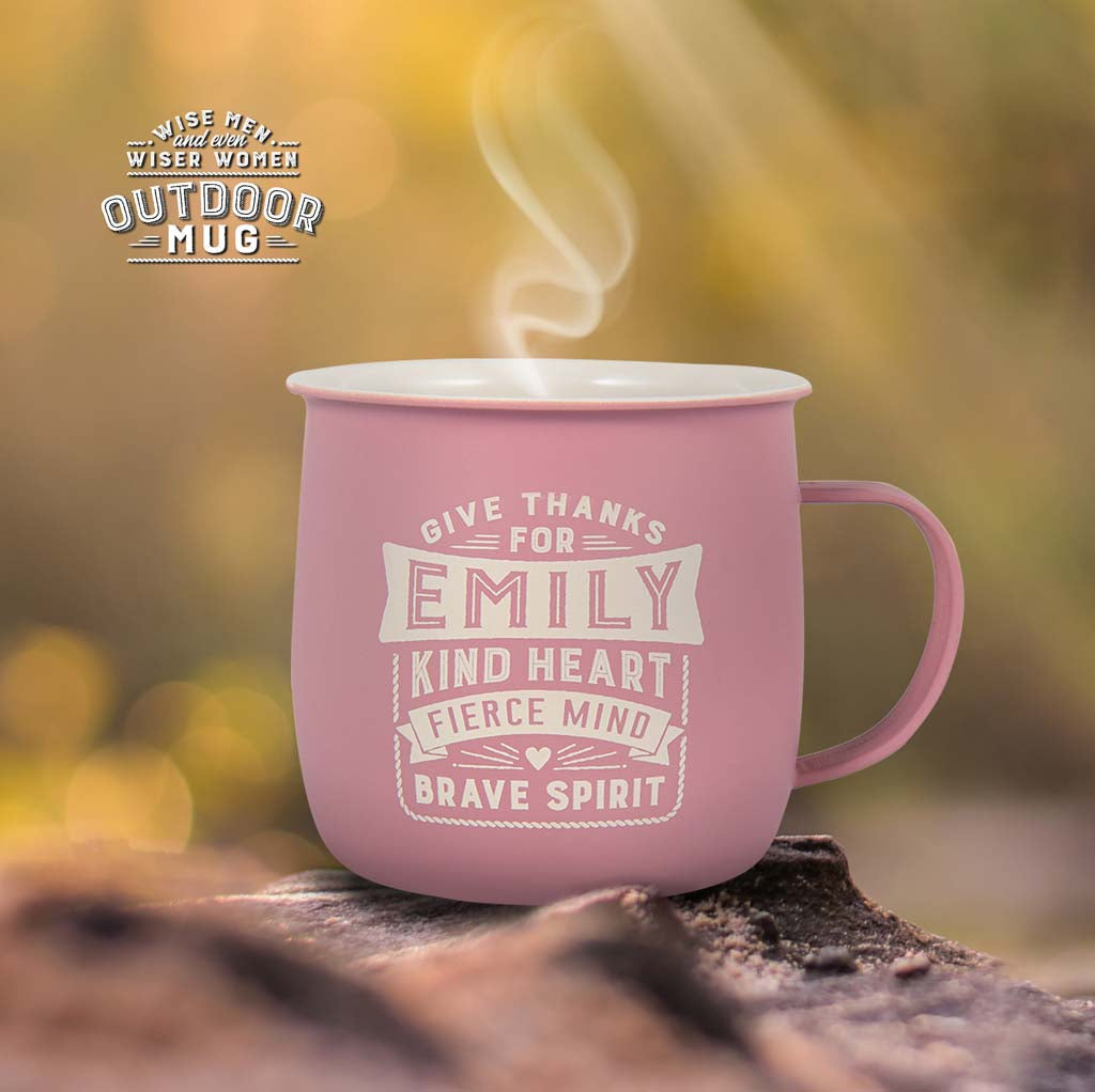 Melamine Personalised Women's Names Outdoor Mugs