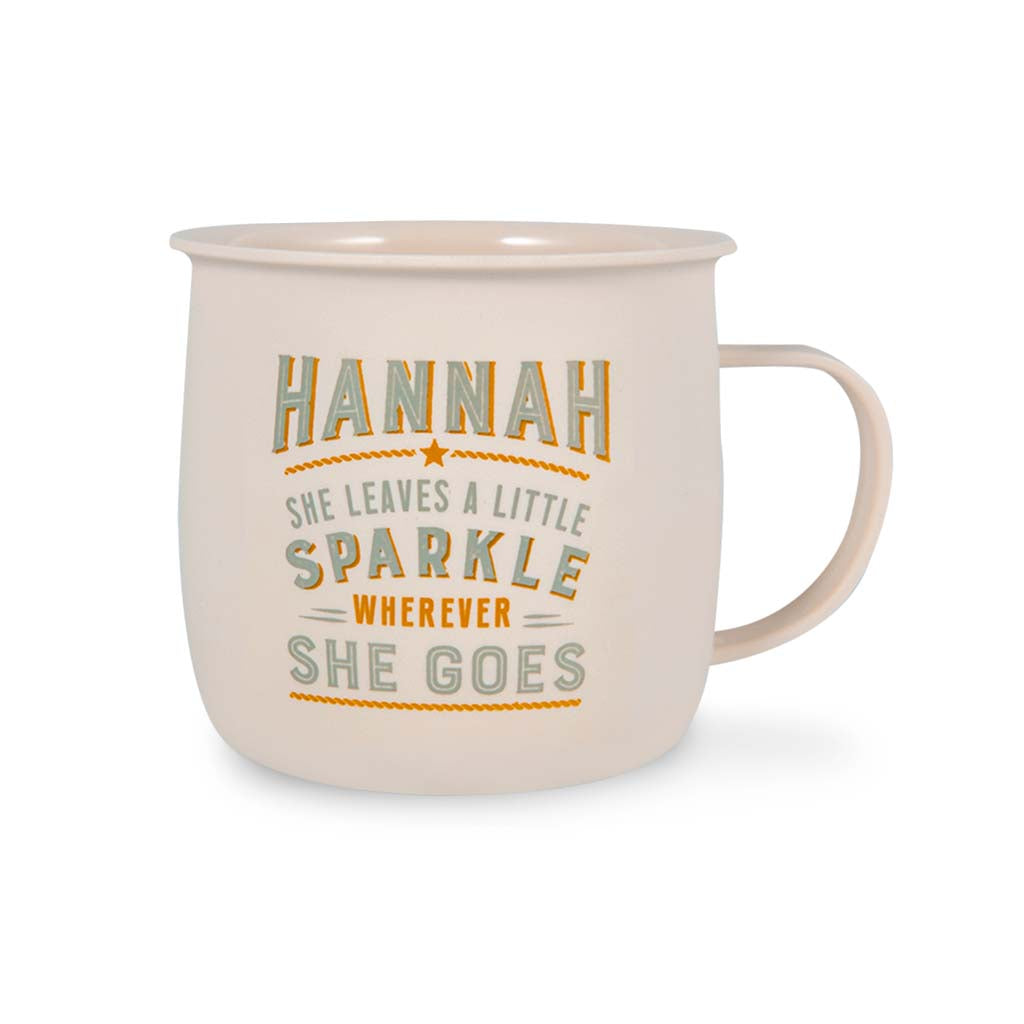 Melamine Personalised Women's Names Outdoor Mugs