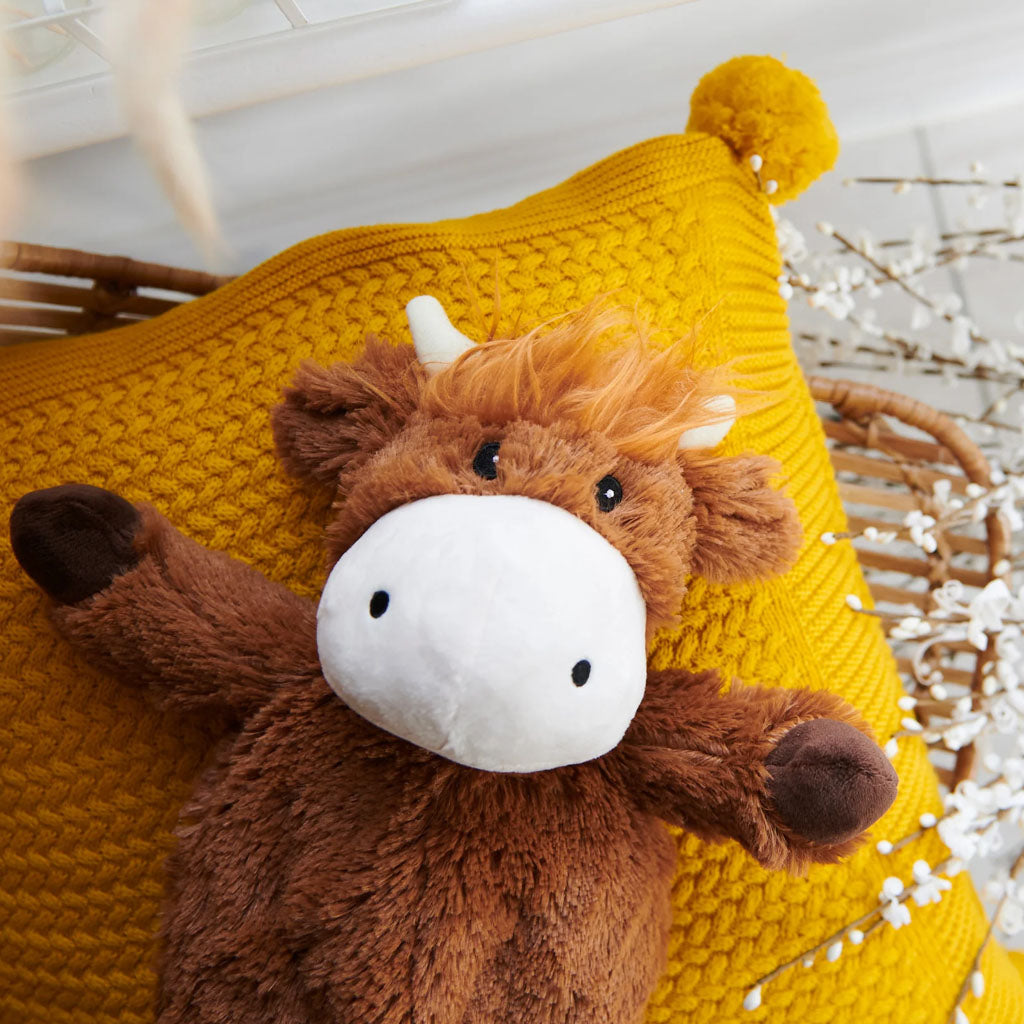 Warmies Heatable Highland Cow