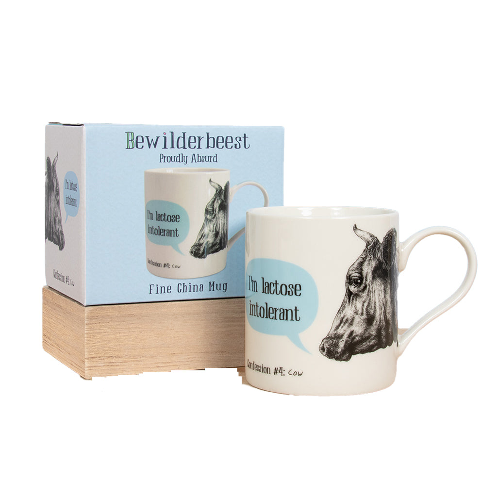 Bewilderbeest Cow Confession Mug