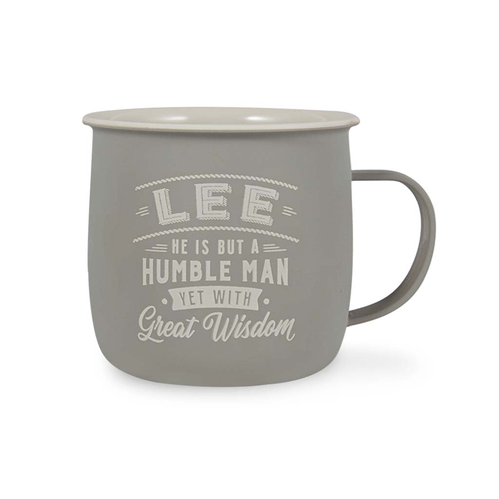 Melamine Personalised Men's Names Outdoor Mugs