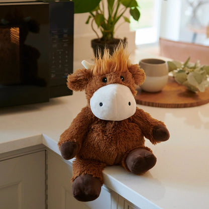 Warmies Heatable Highland Cow