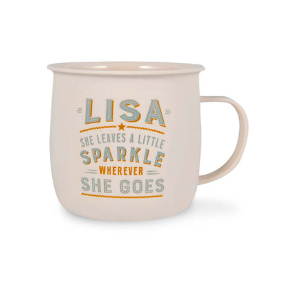 Melamine Personalised Women's Names Outdoor Mugs