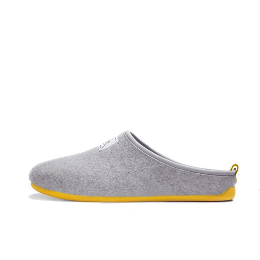 Mercredy Grey & Yellow Slippers