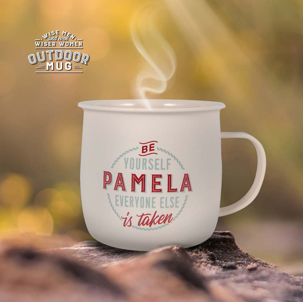 Melamine Personalised Women's Names Outdoor Mugs