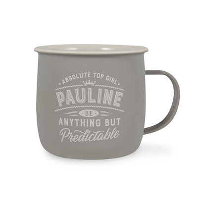 Melamine Personalised Women's Names Outdoor Mugs