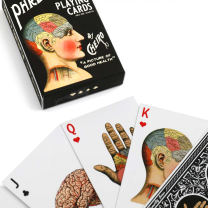 Phrenology Playing Cards