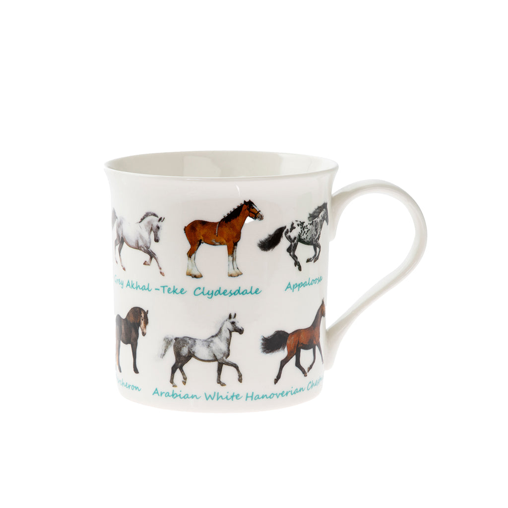 Types of Horse Mug