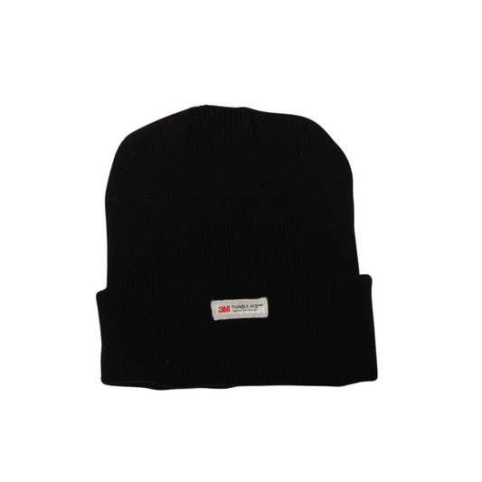 Black Waterproof Thermal Beanie