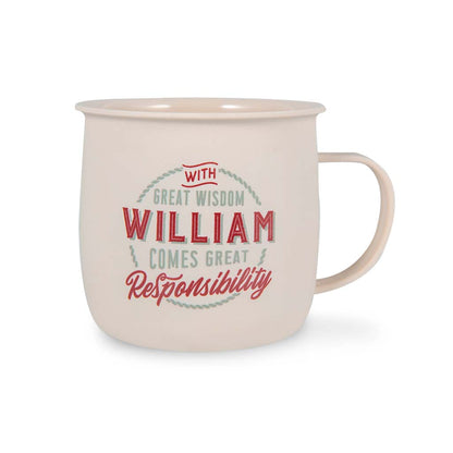 Melamine Personalised Men's Names Outdoor Mugs