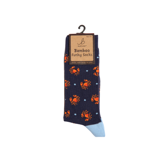 Bamboo Crabs Socks