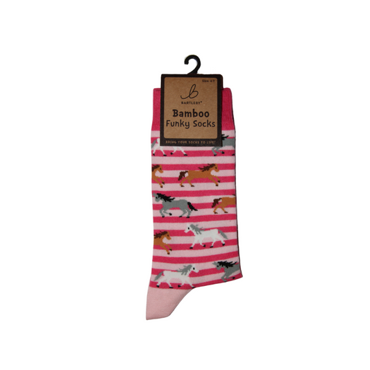 Bamboo Horse Socks