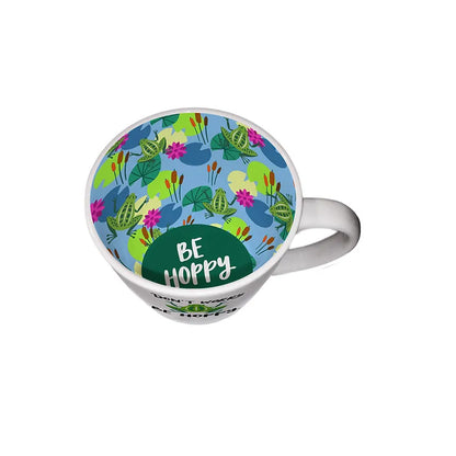 Don't Worry Be Hoppy Inside Out Mug