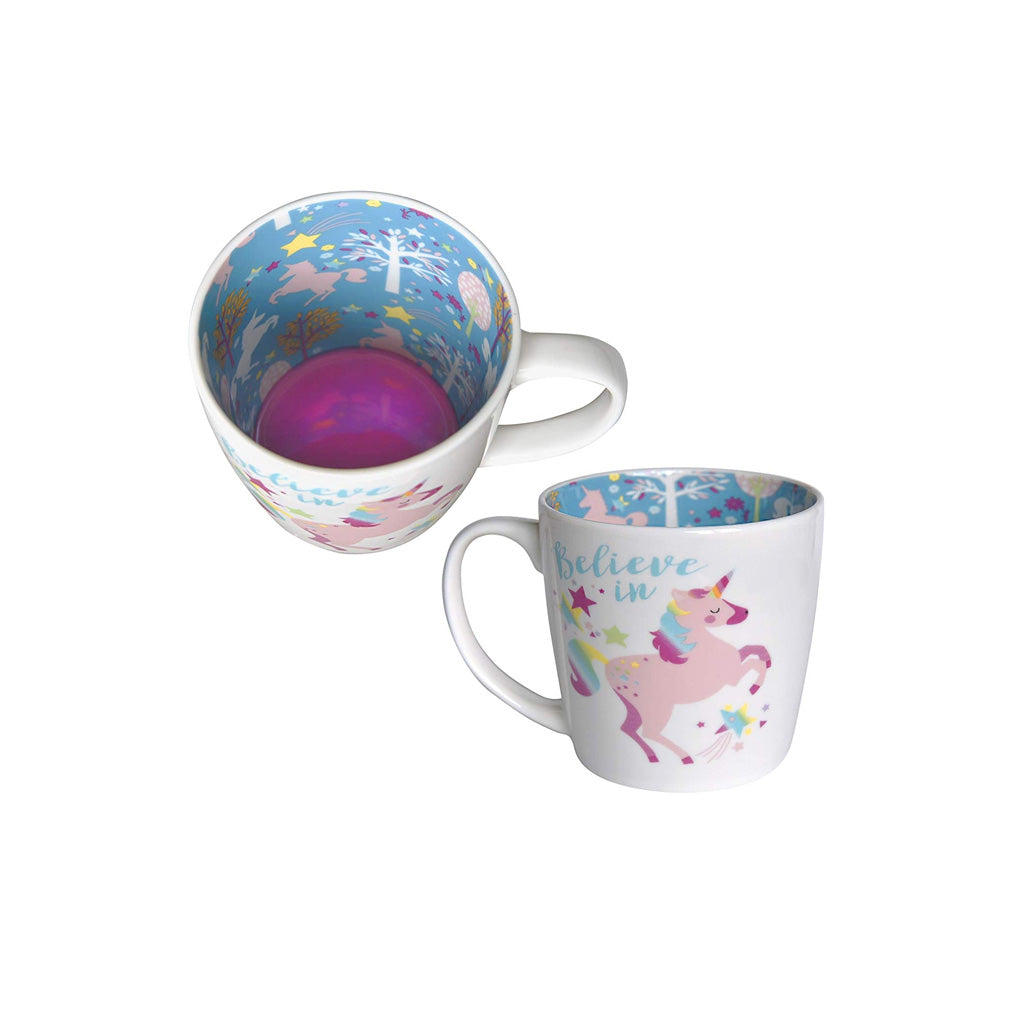 Believe in Unicorns Inside Out Mug