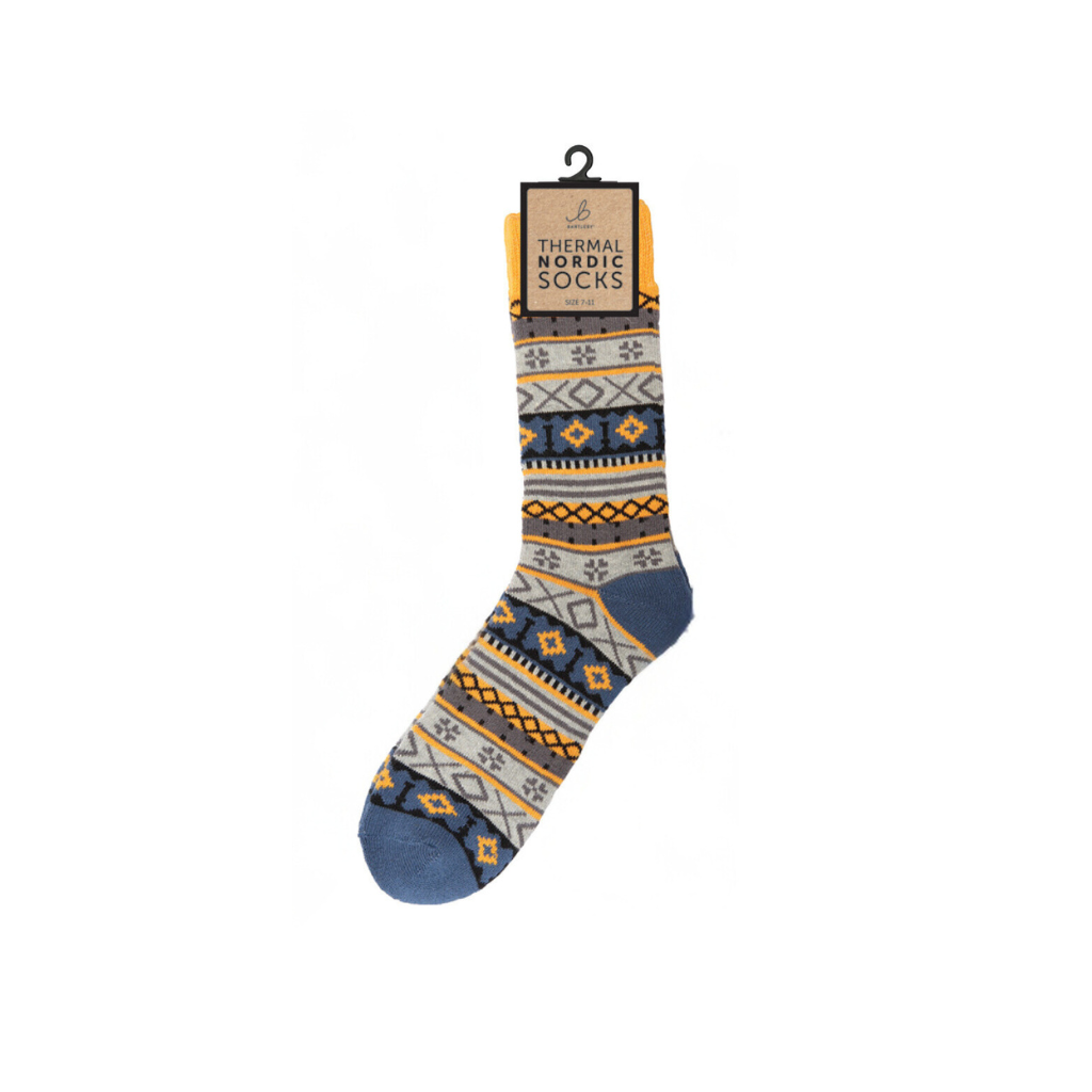 Nordic Thermal Navy Socks