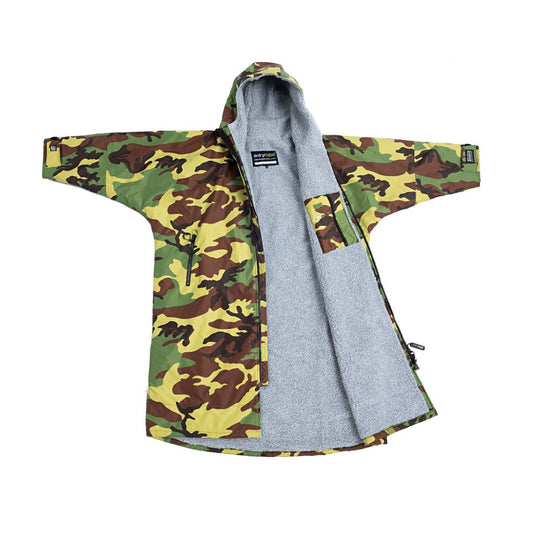 dryrobe Long Sleeve Camo & Grey Changing Robe (Adult)