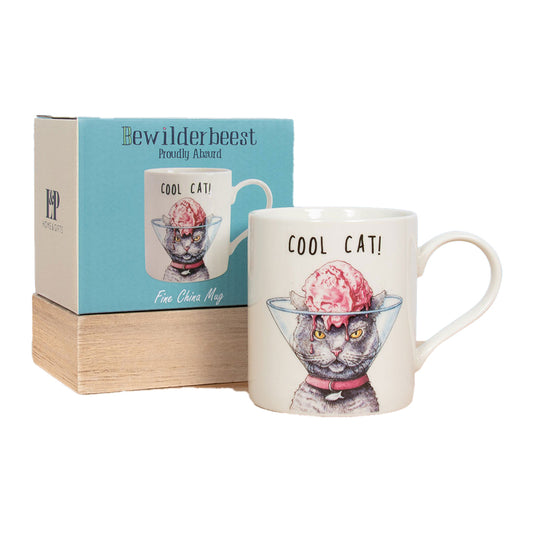 Bewilderbeest Cool Cat Mug