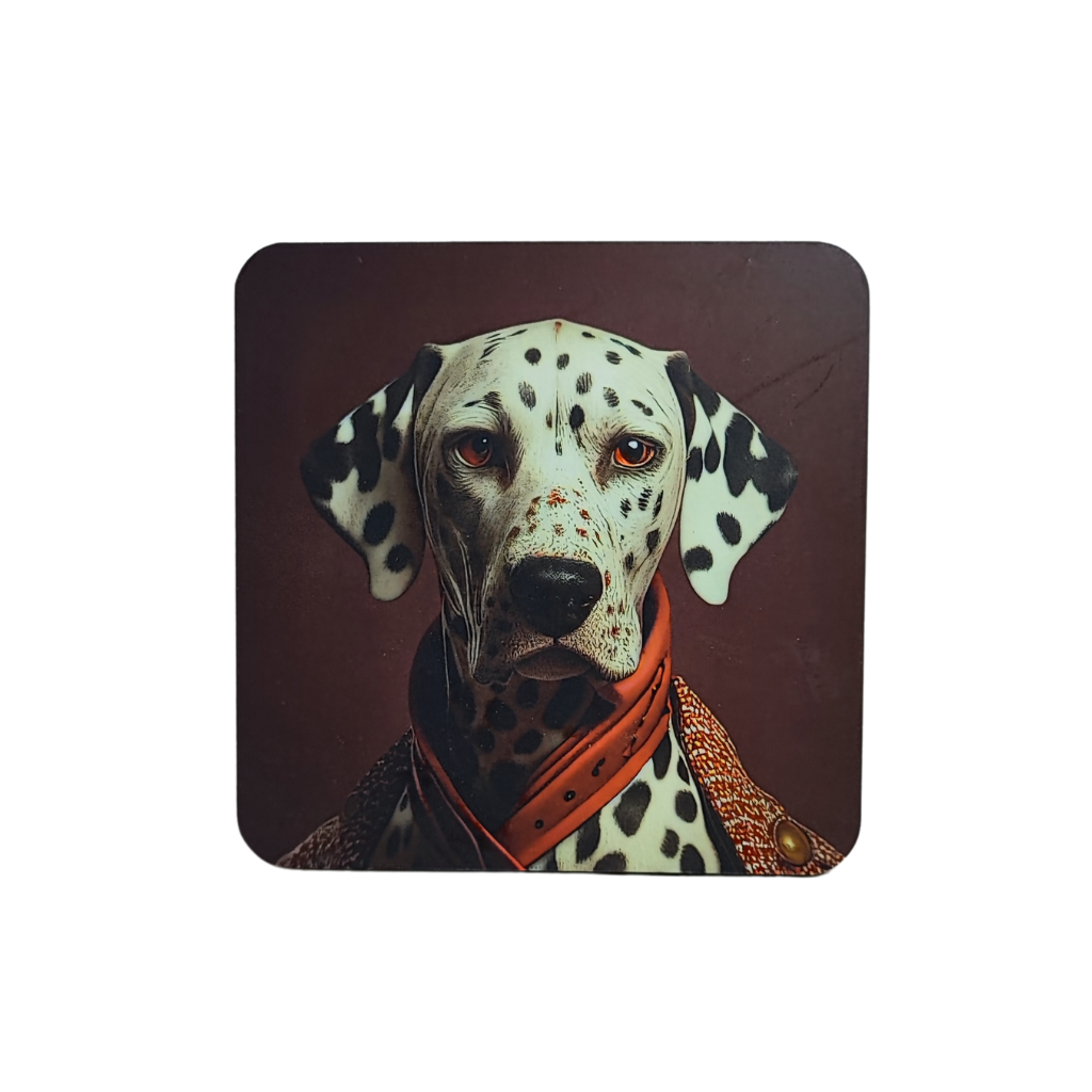 Dog Portrait Coasters (Set of 6)