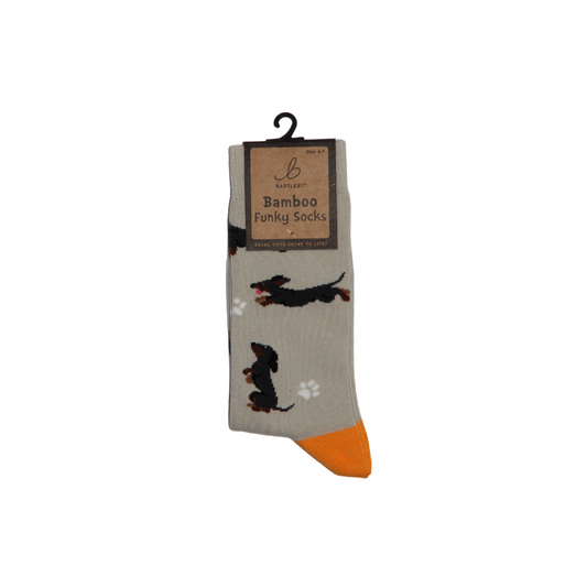 Bamboo Dachshund Socks