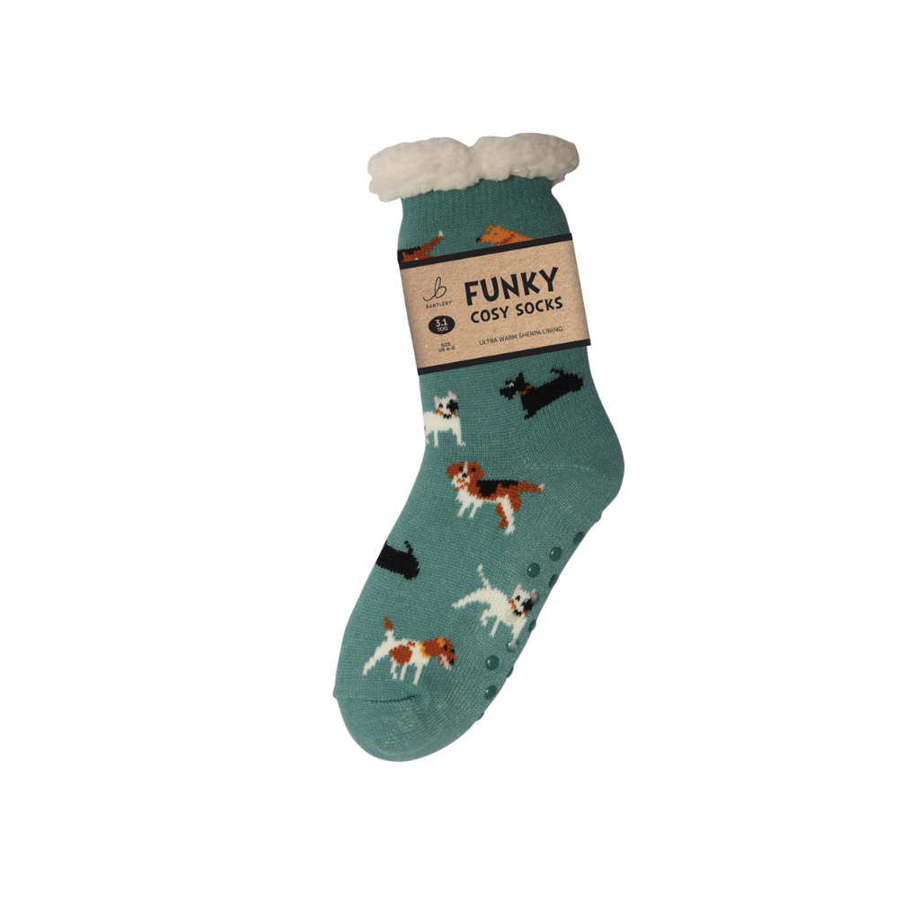 Sherpa Doggy Diva Slipper Socks