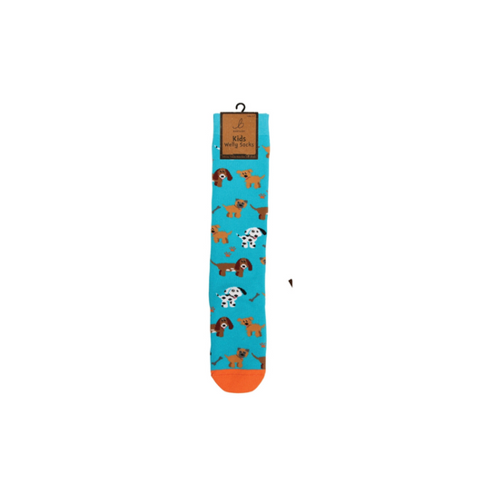 Dogs Welly Socks (Kids)