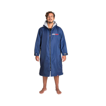 dryrobe Long Sleeve Navy & Grey Changing Robe (Adult)