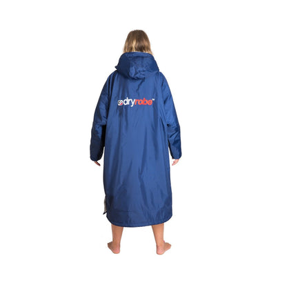 dryrobe Long Sleeve Navy & Grey Changing Robe (Adult)