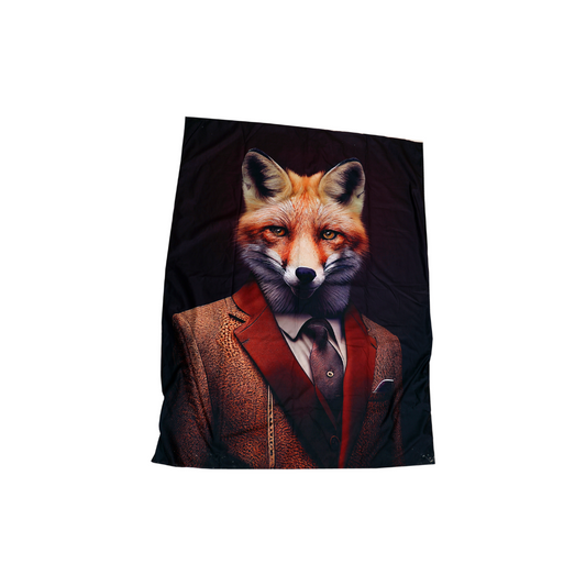 Fox Portrait Throw