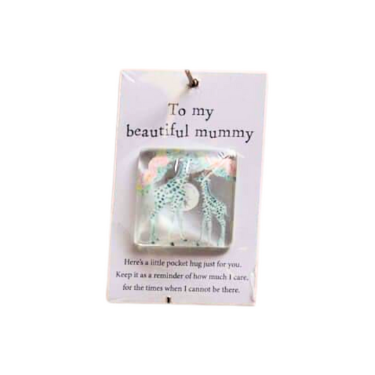 Beautiful Mummy Pocket Hug Keepsake