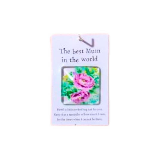 The Best Mum in the World Pocket Hug Keepsake