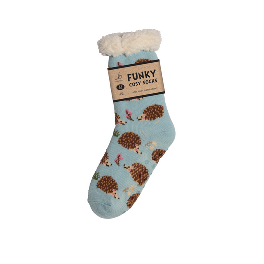 Hedgehog Sherpa Socks