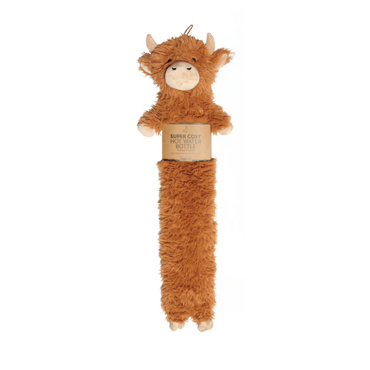 Highland Cow Long Hot Water Bottle