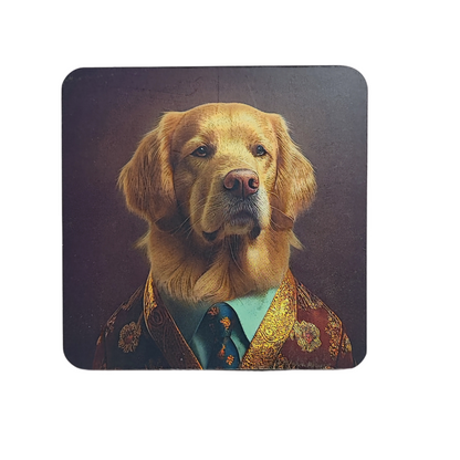 Dog Portrait Coasters (Set of 6)