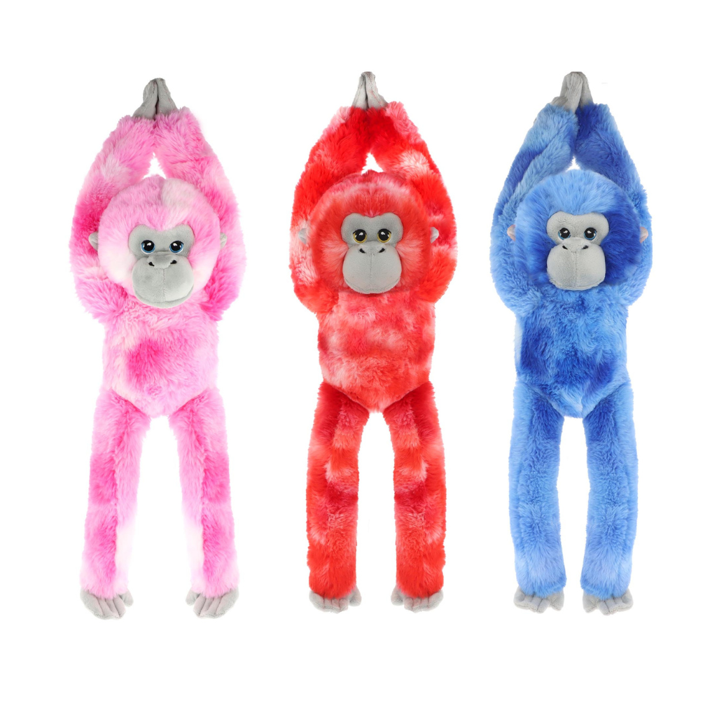 Keeleco Pink Monkey Soft Toy