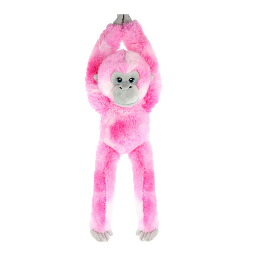 Keeleco Pink Monkey Soft Toy