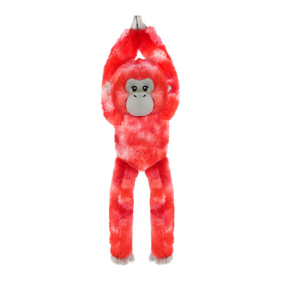 Keeleco Red Monkey Soft Toy