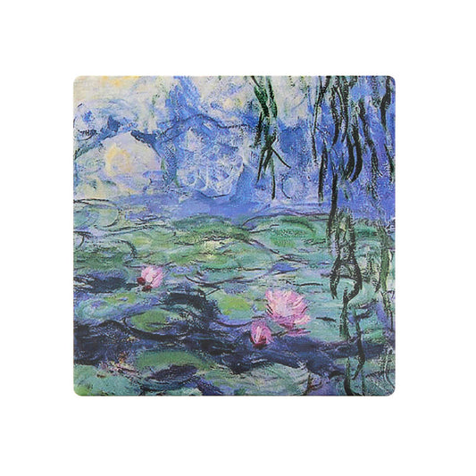 Monet Water Lilies Coaster