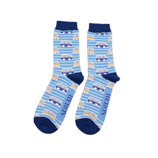 Mr Heron Campervan Socks