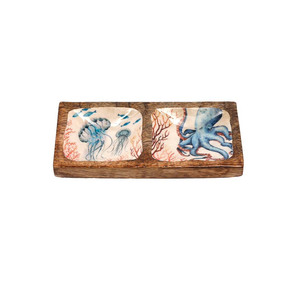 Ocean Enamel Dip Tray (Small)