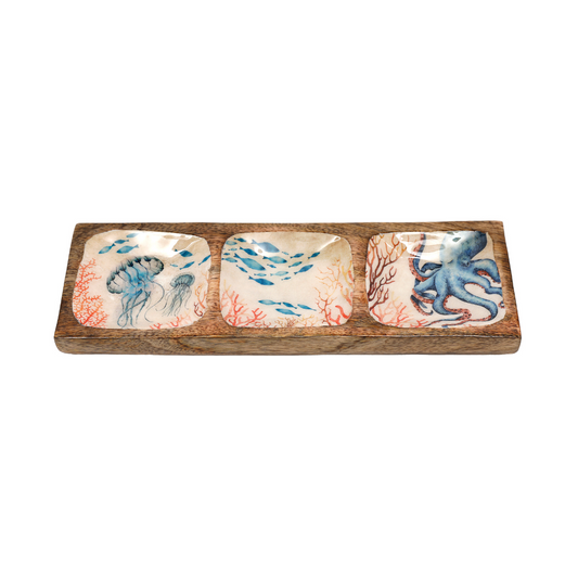 Ocean Enamel Dip Tray (Medium)